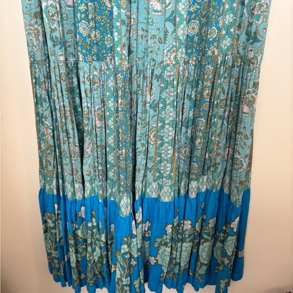 NWT FREE PEOPLE Hanalei Bay Cottagecore Boho Maxi Dress Size Large - Picture 10 of 14